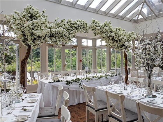 Blossom Arch | Broadoaks Country House Lake District Wedding Venue