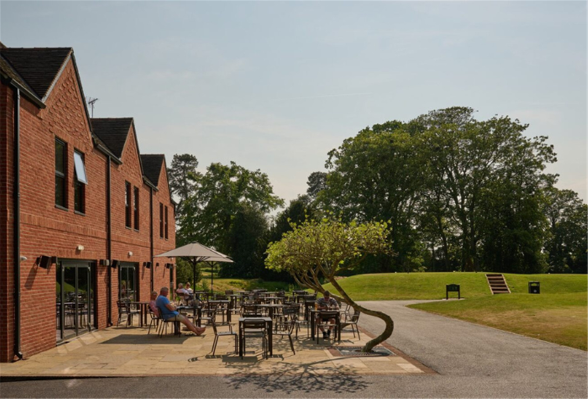 Bunkers outdoor seating