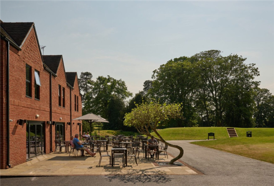 Bunkers outdoor seating