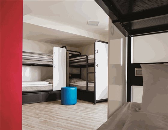 Dormitorio en el generador 