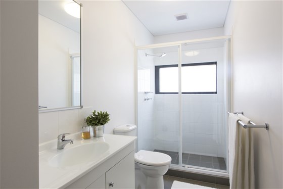 Salle de bain de l'appartement