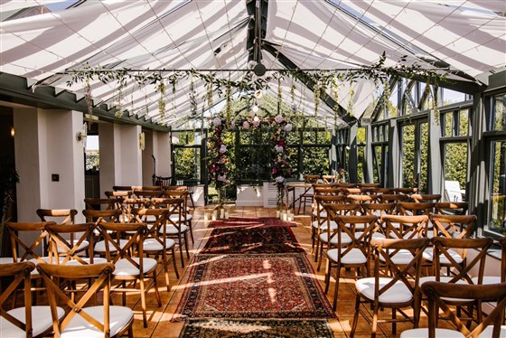 Ceremony in our Conservatory