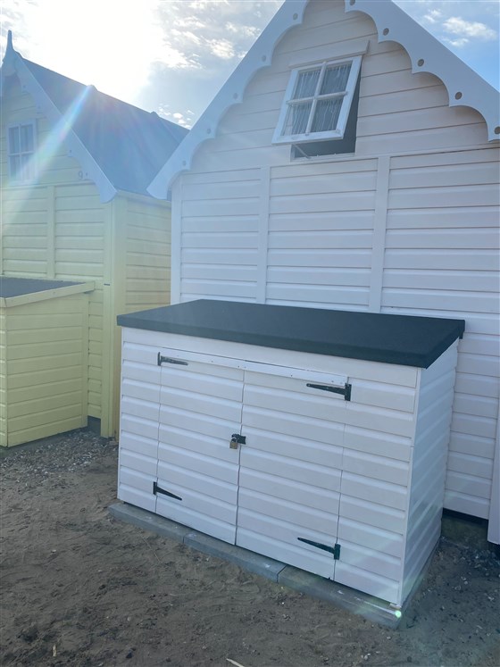 Back of Hut and Parking 