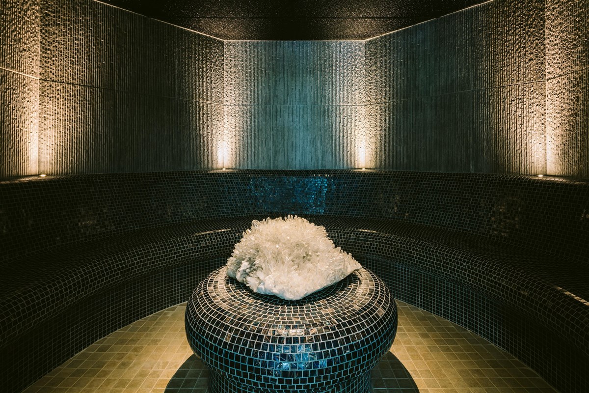 Crystal Salt Steam Room