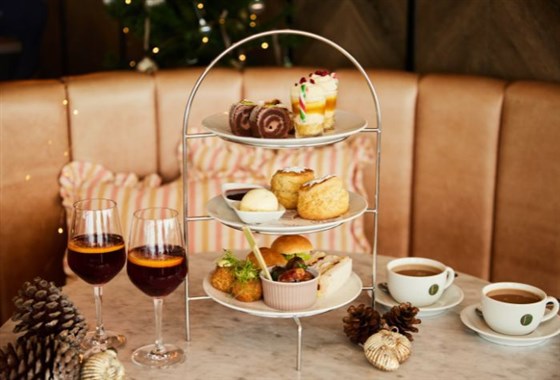 Festive afternoon tea