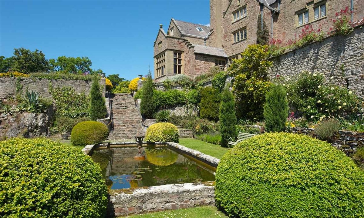 Bodysgallen Hall gardens