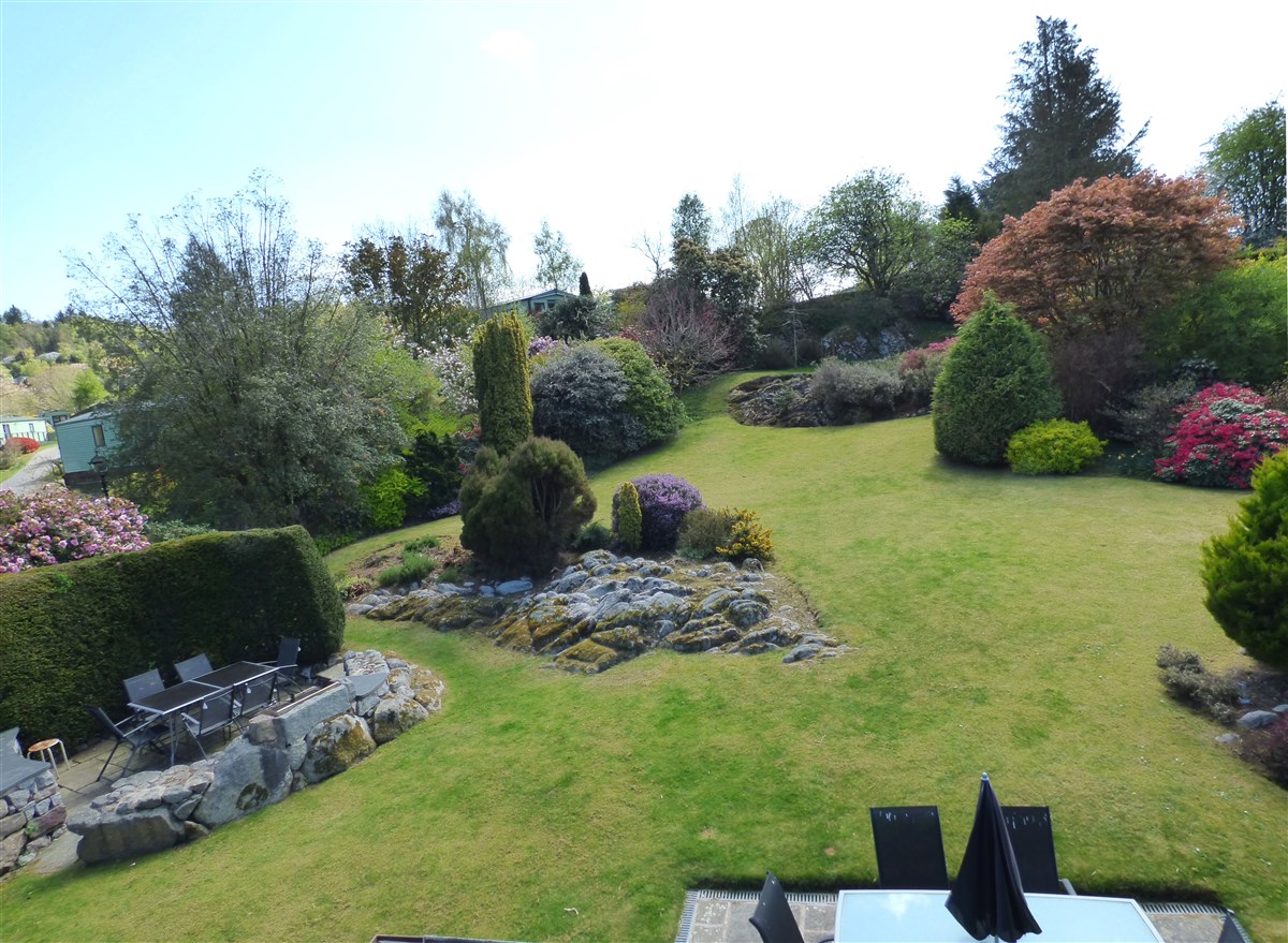 Garden view from Balcony
