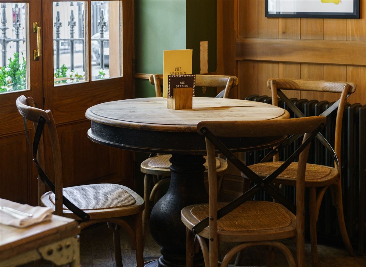 The Grazing Goat dining room