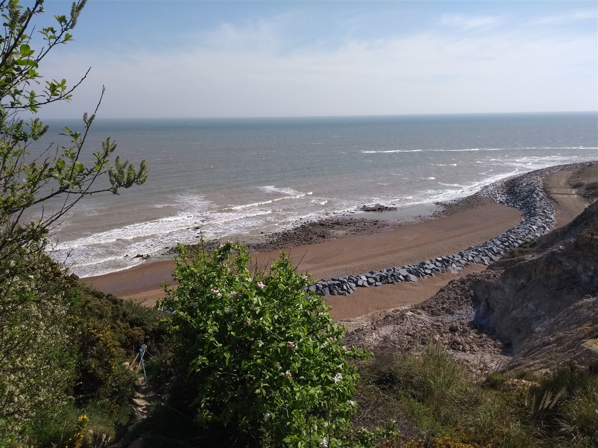 stunning cliff walk from the house