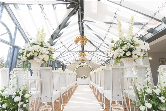 Ceremony in our Conservatory