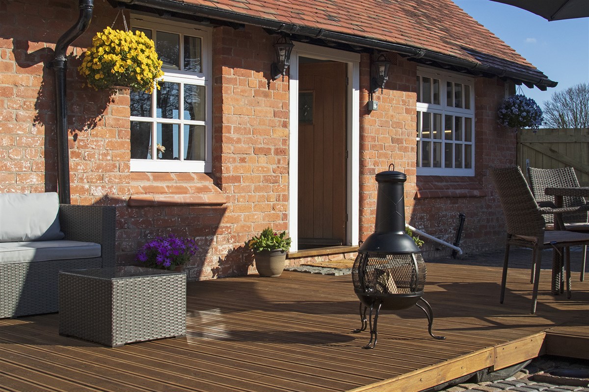 Fire Pit and Decking