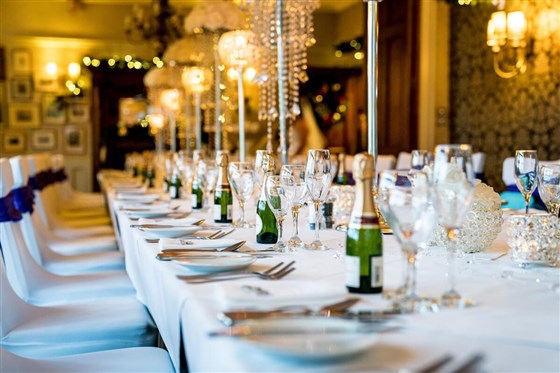 Wedding Breakfast at Broadoaks | Broadoaks Country House Lake District Wedding Venue