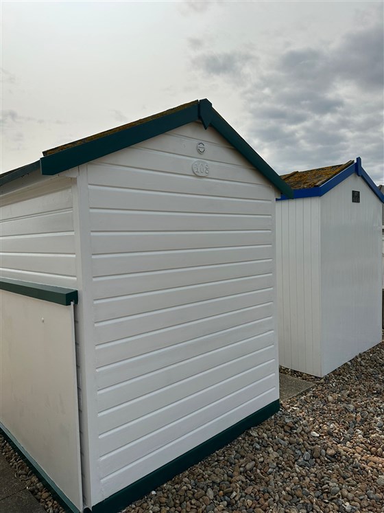 Back of Beach Hut