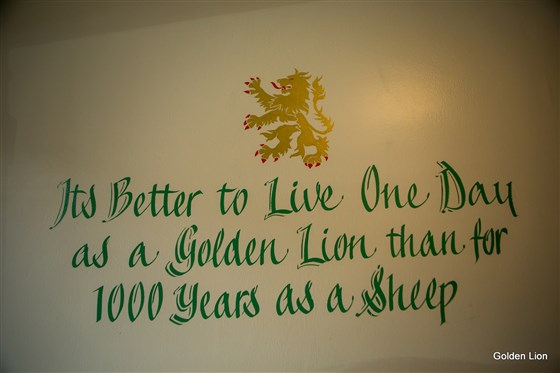 Das Gasthaus zum Goldenen Löwen