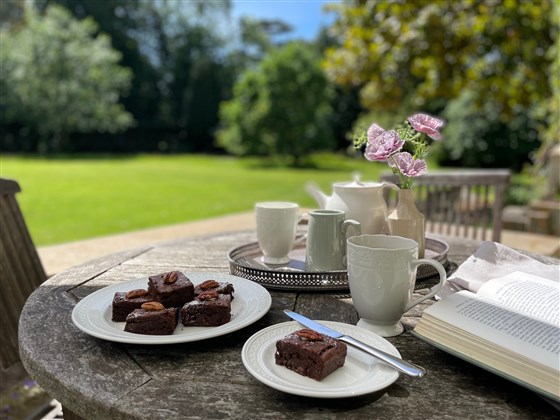 Tea on the terrace