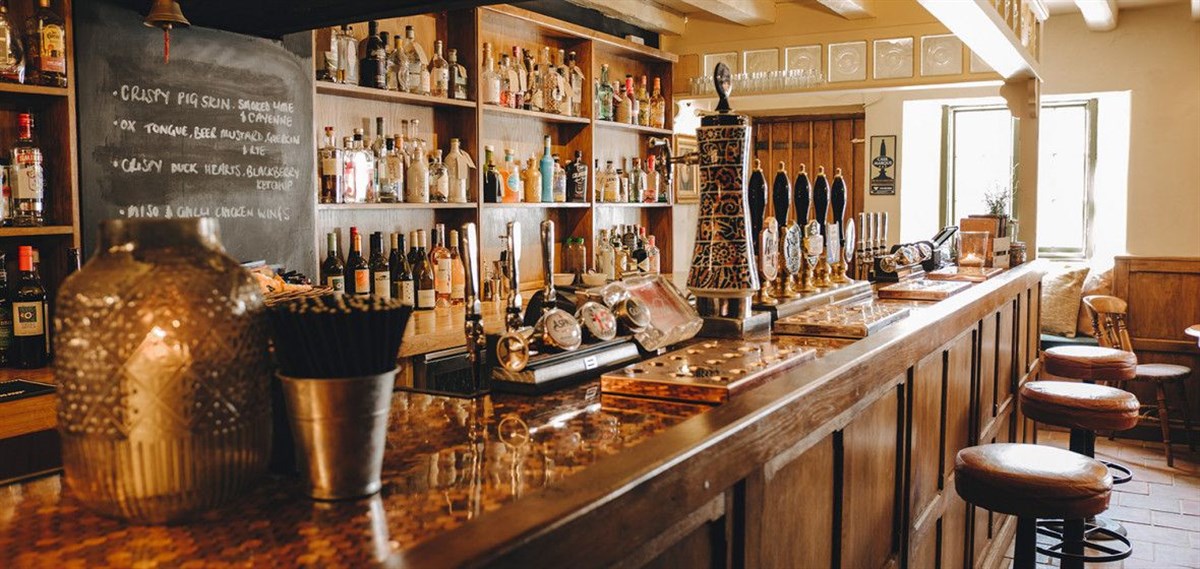 The Gin Trap Inn bar