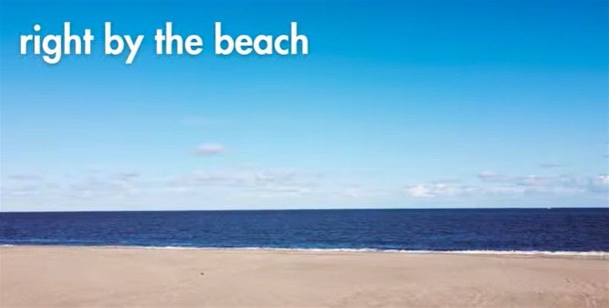 Right by the Beach