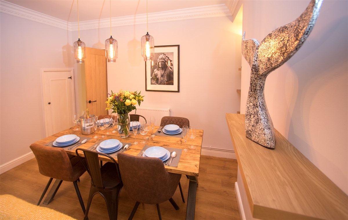 We hope you like our decor - here's our "Whales Tail"!