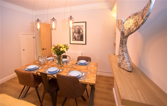 We hope you like our decor - here's our "Whales Tail"!