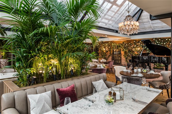 Palm Court restaurant 