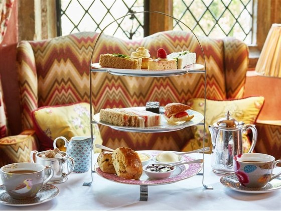 Afternoon Tea at Bailiffscourt Hotel