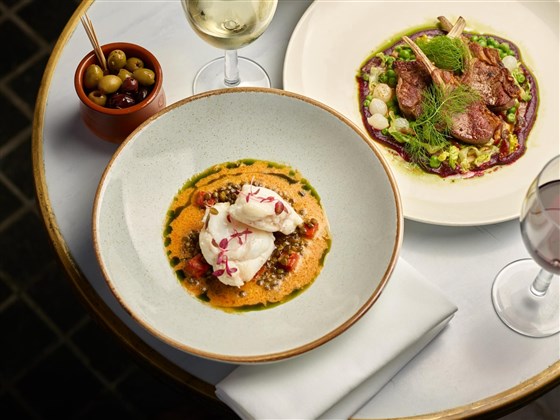 Food at Le Blaireau