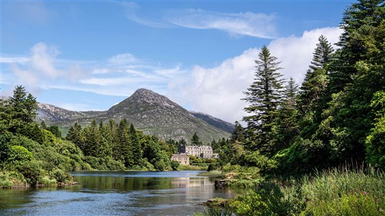 Castle across the river