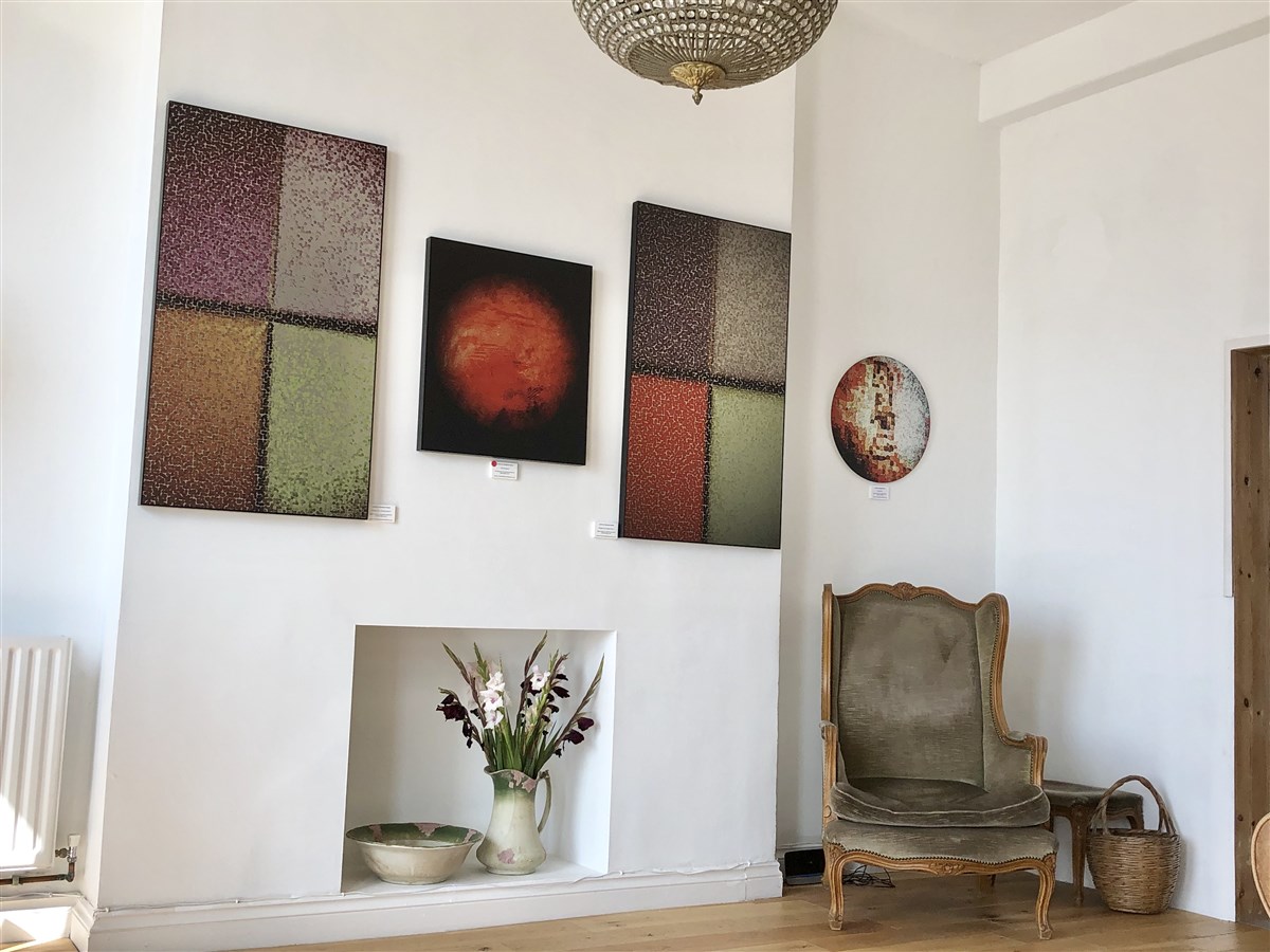 Communal Lounge With Art Exhibitions  