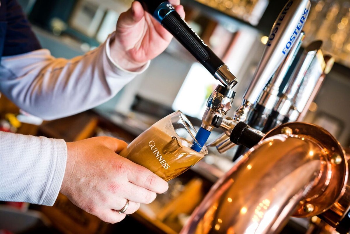 Guinness our best seller !