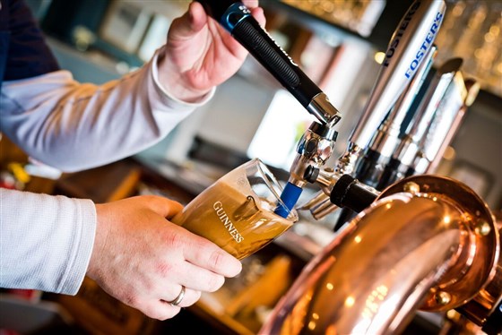 Guinness our best seller !