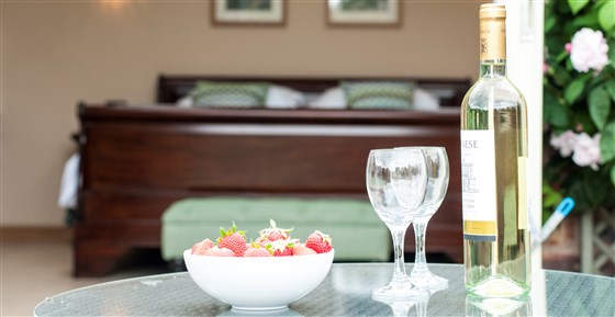 View in from The Stables Garden