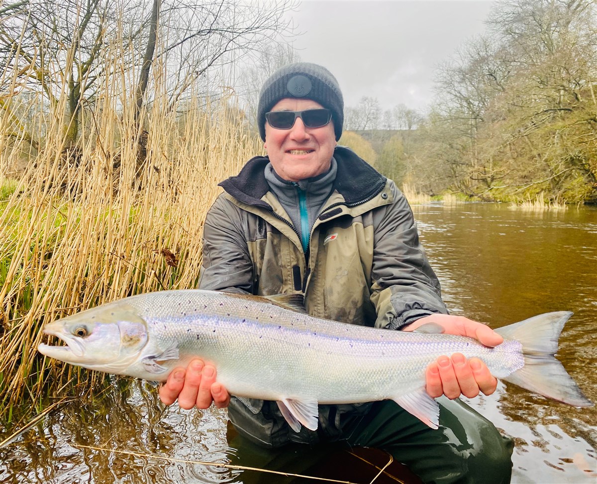 First Salmon on the fly!