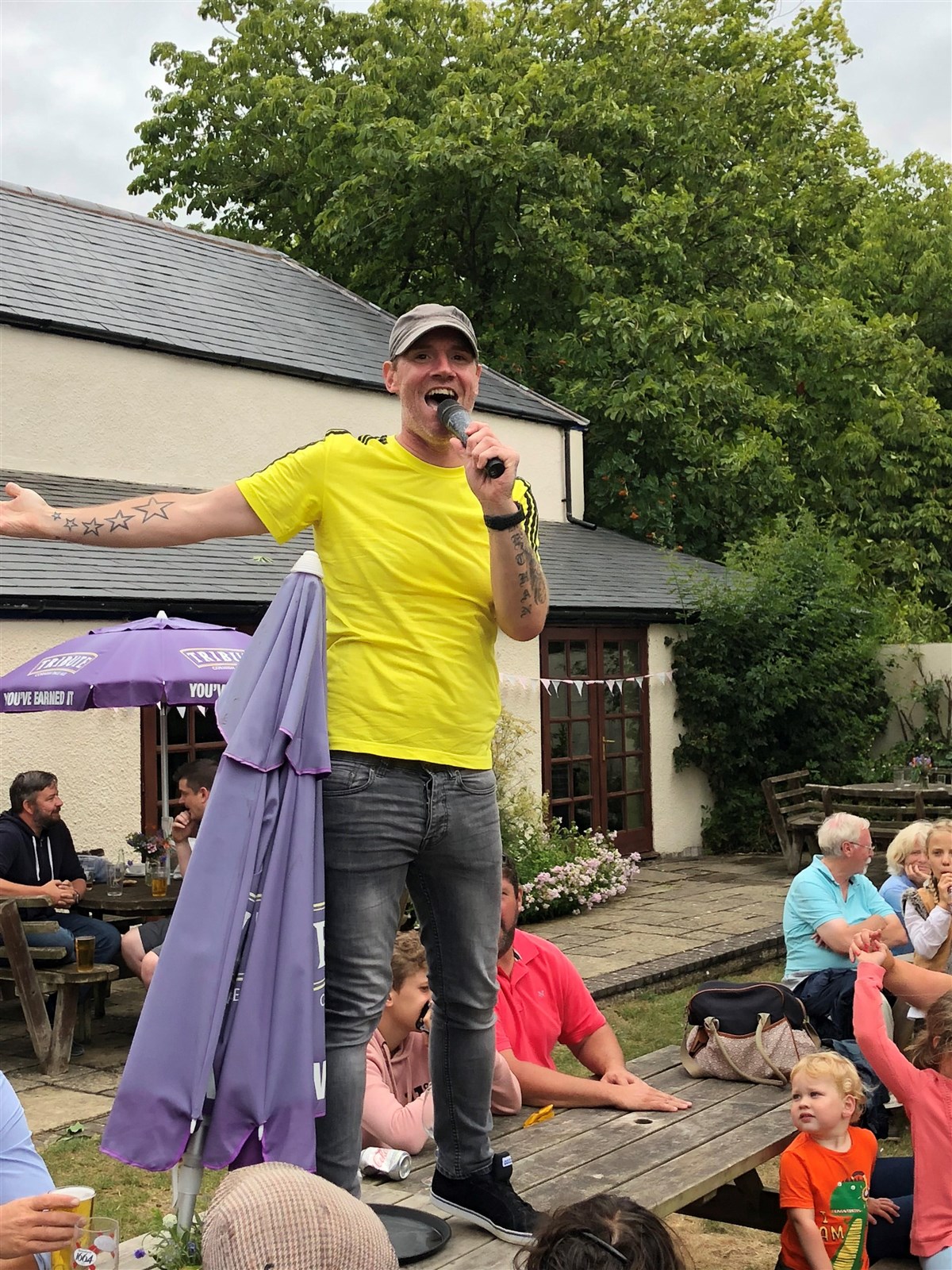 Ian Kenna à notre festival annuel de la bière et de la musique.