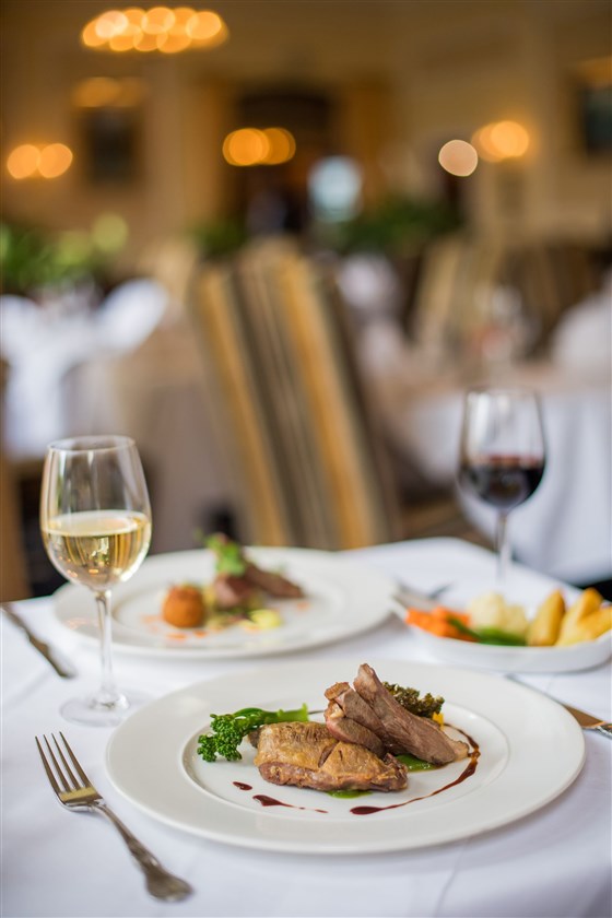 Food in the Arlington Restaurant