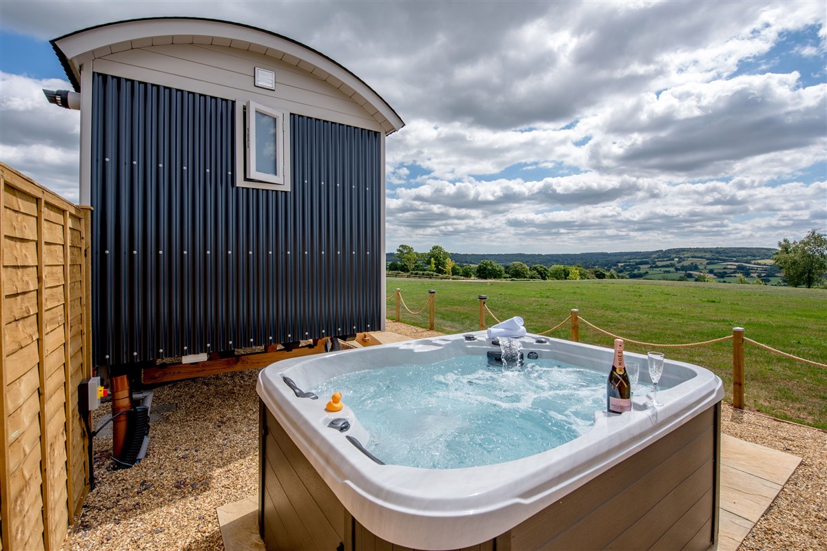 Amazing views from the hot tub