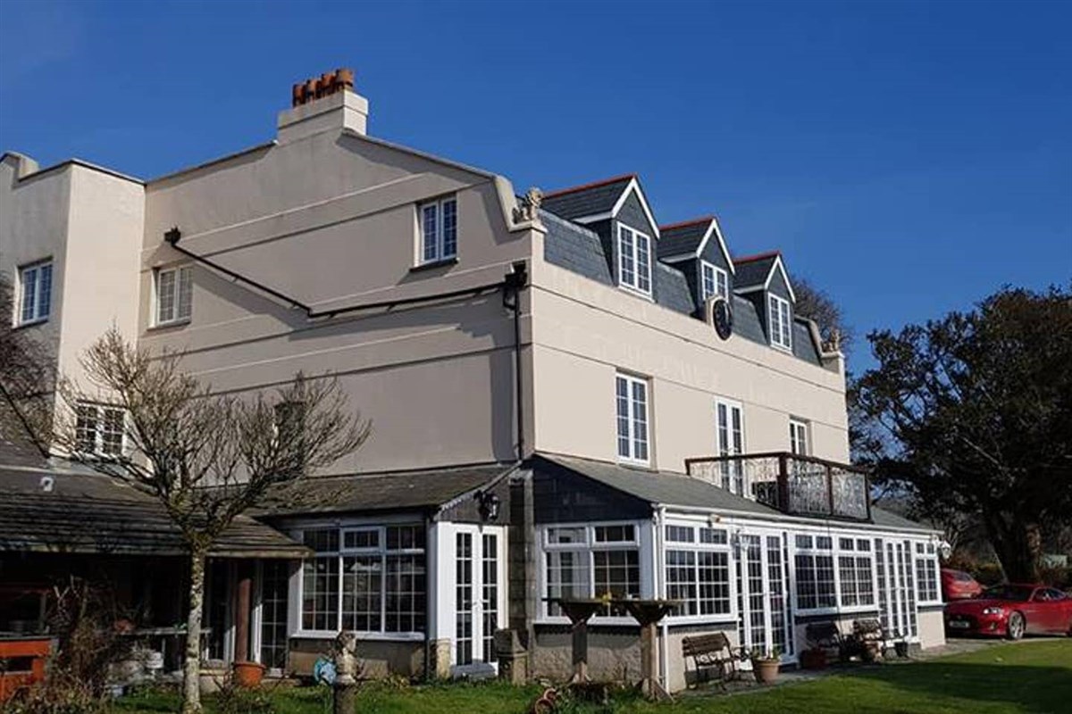 Façade de l'hôtel
