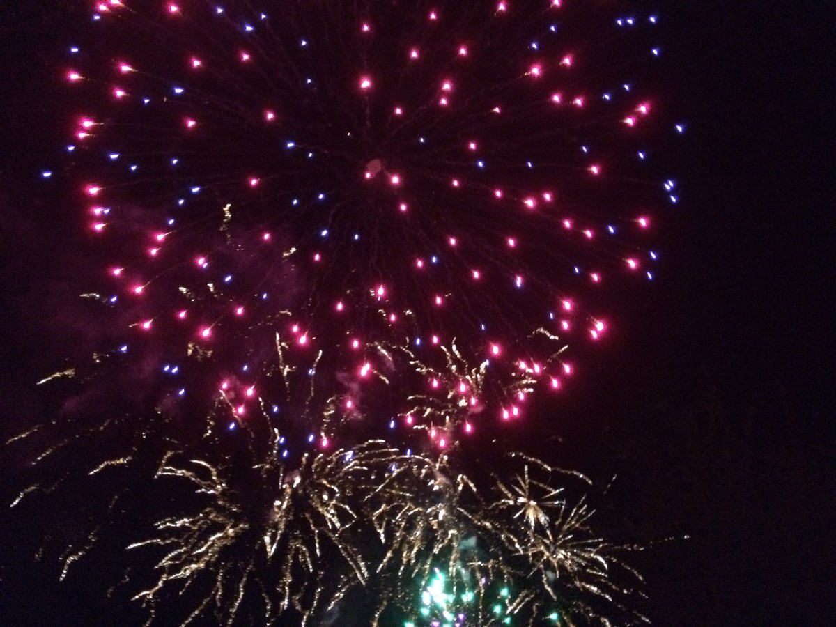 Fireworks at Hever