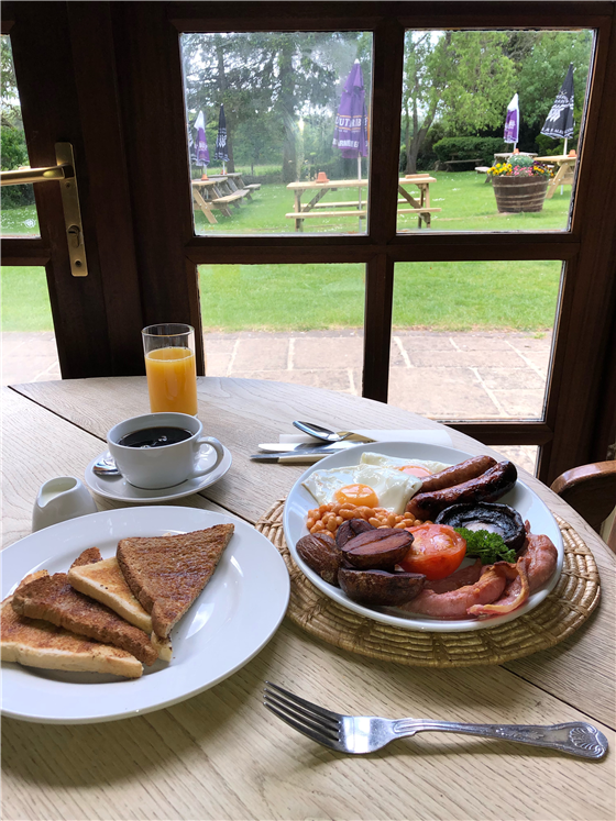 Petit-déjeuner anglais complet