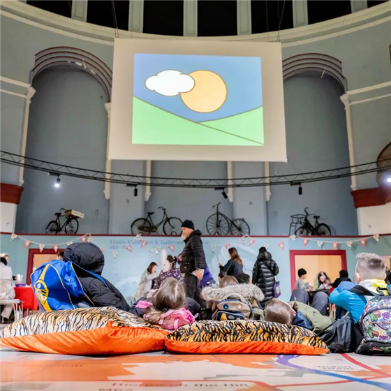 Photograph of 'Voices of Asia' exhibition