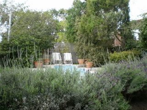 Área da piscina