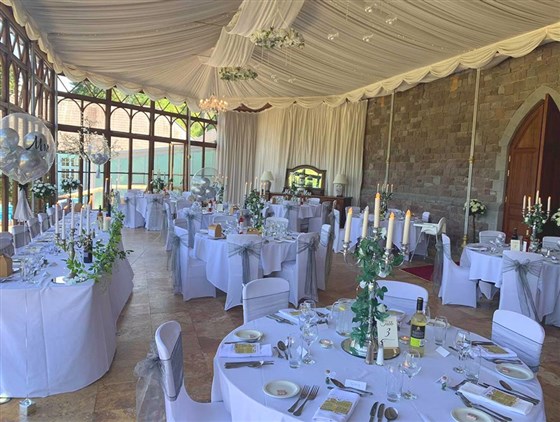 Conservatory Styled Wedding Breakfast