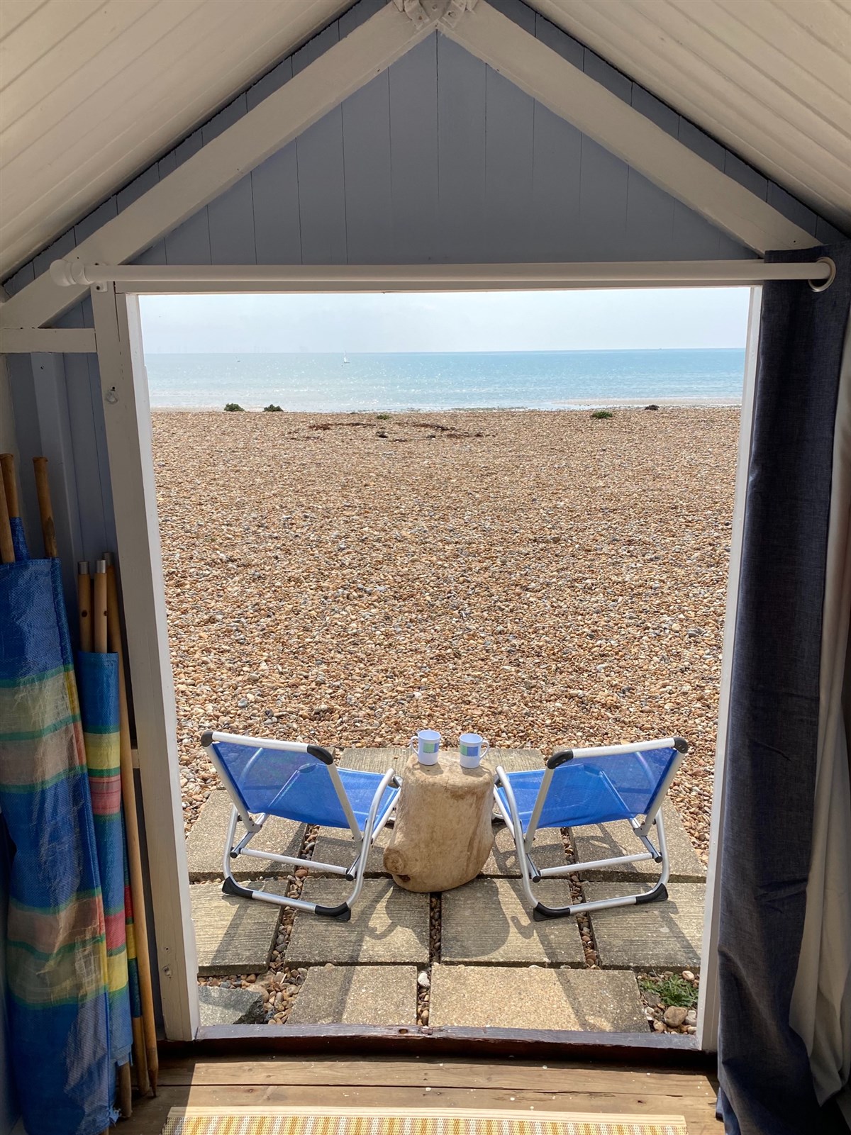 Comfortable seat, a view with a cuppa