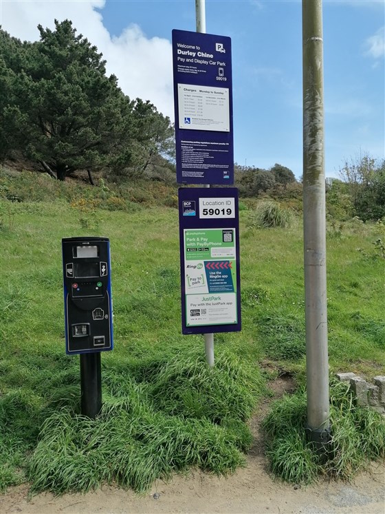 Durley Chine carpark charges