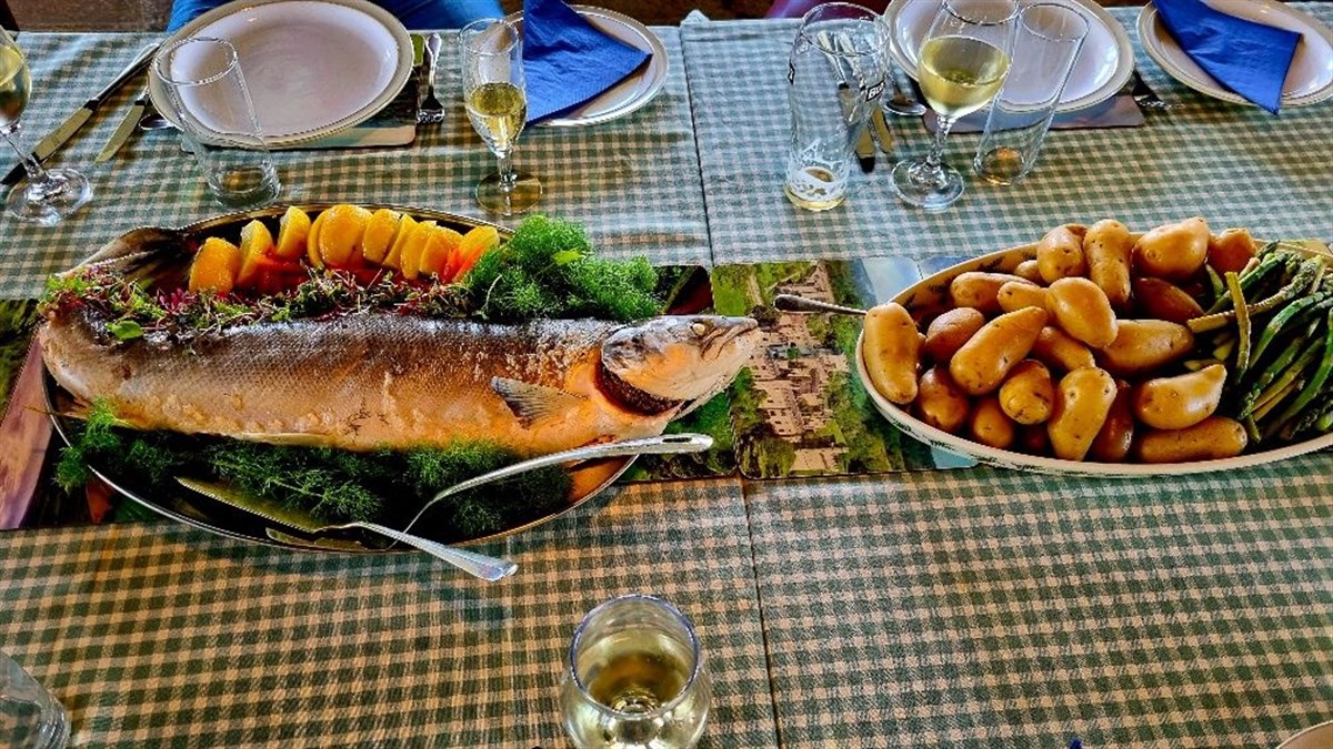 Salmon for lunch