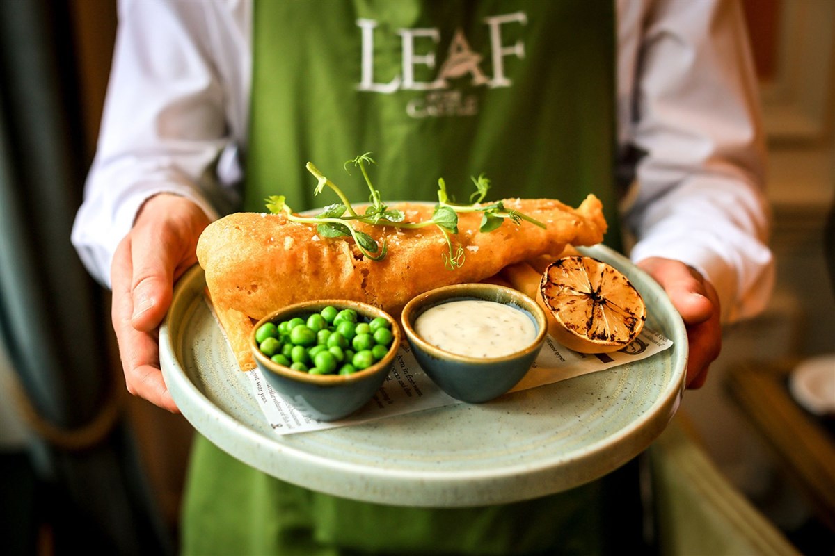 Castle Hotel fish and chips