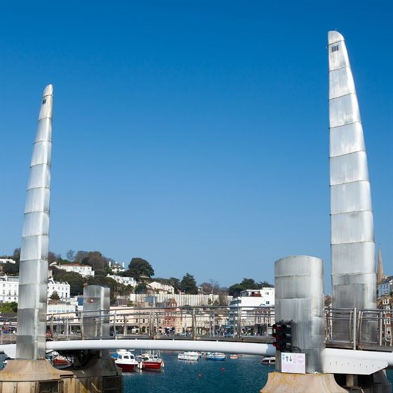 Torquay harbour bridge