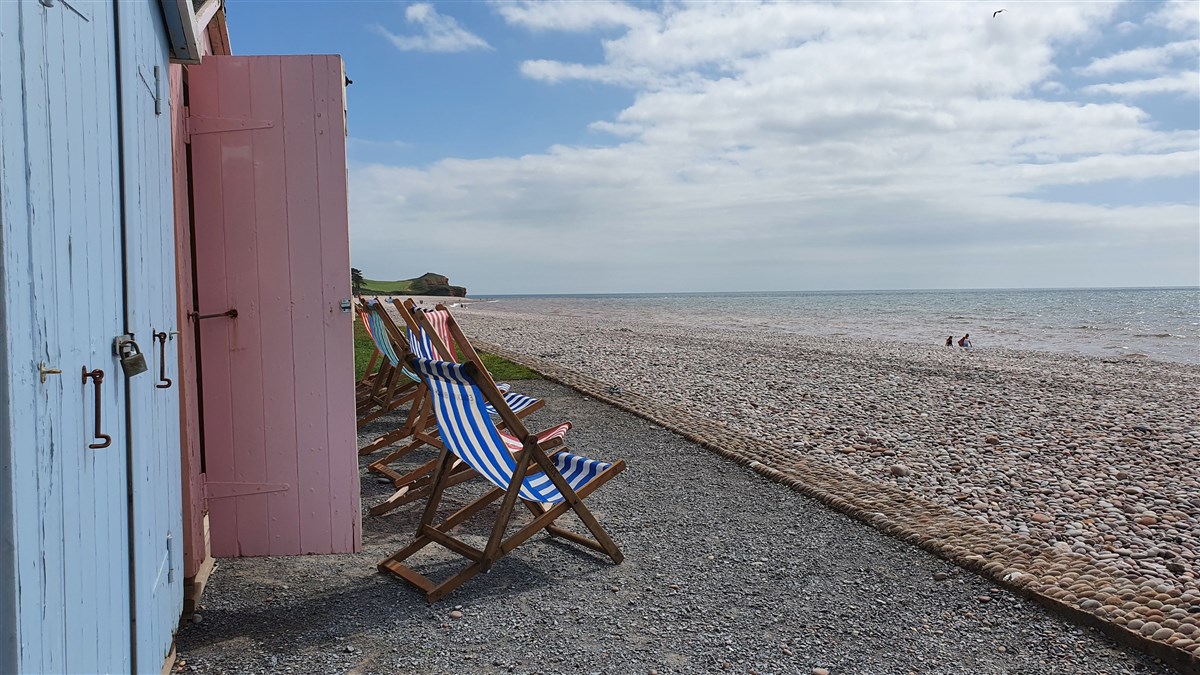 View from the Beach Huts