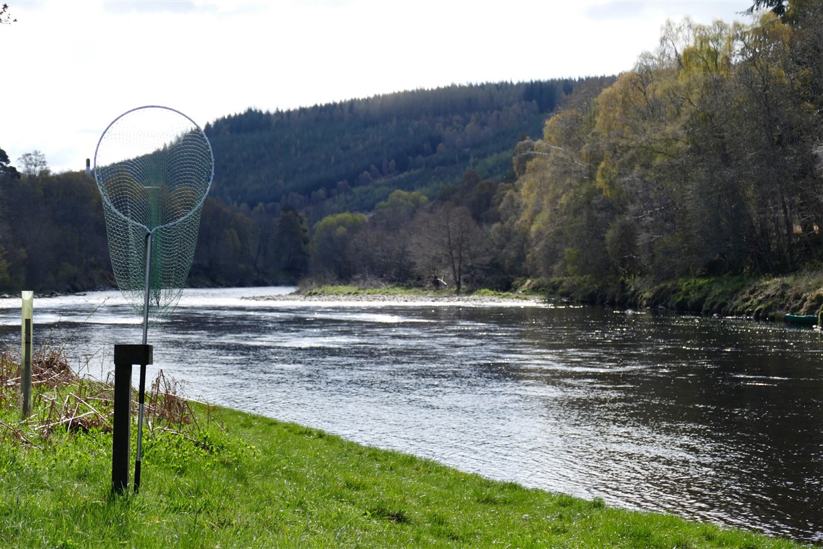 Dalmunach Pool from the Laggan side