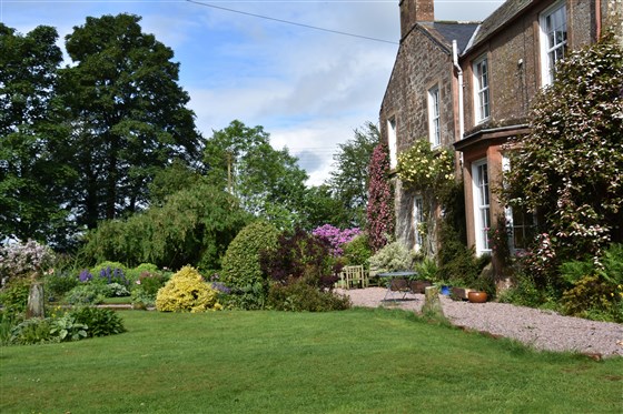 side view of house & Garden