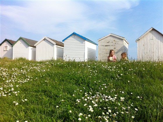 Slope to the hut from car park
